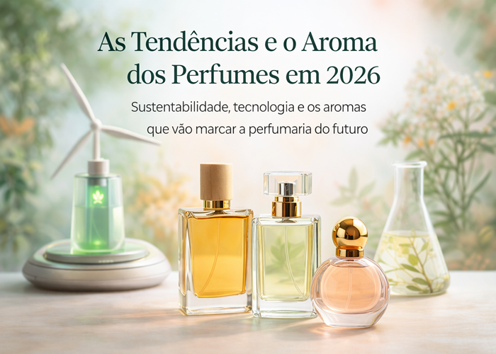 AS TENDENCIAS DO AROMA EM 2026