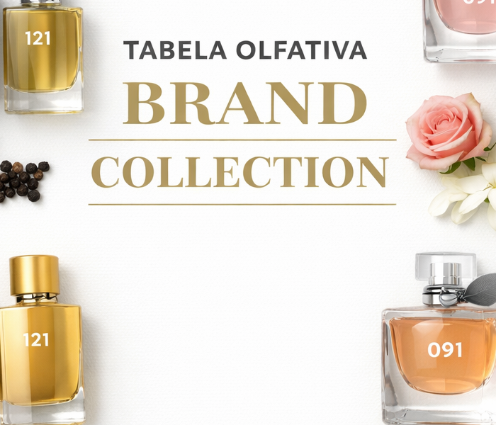 tabela olfativa Brand Colection